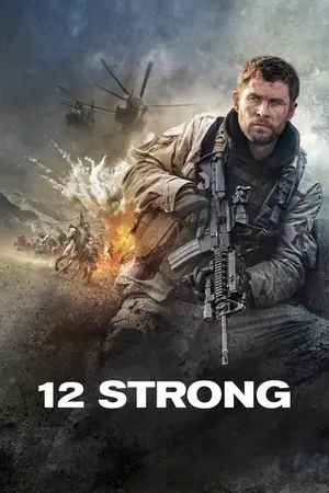 12 Strong (2018) Hindi Dubbed Poster