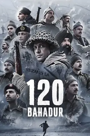 120 Bahadur (2025) Hindi HD AMZN Poster