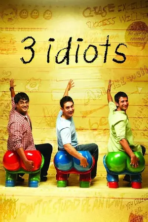 3 Idiots (2009) Hindi HD Poster