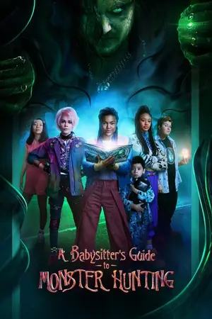 A Babysitters Guide to Monster Hunting (2020) Hindi Dubbed Poster