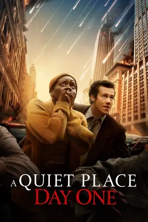 A Quiet Place Day One (2024) Hindi Dubbed AMZN Poster