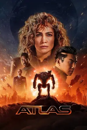 Atlas (2024) Hindi Dubbed Netflix Poster