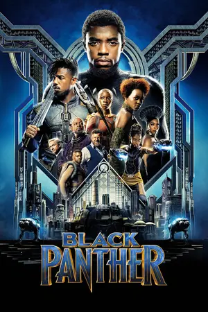 Black Panther (2018) Hindi Dubbed Poster