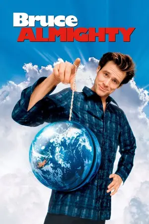 Bruce Almighty (2003) Hindi Dubbed Poster