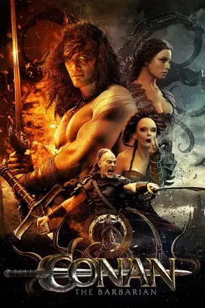 Conan the Barbarian (2011) Hindi Dubbed Poster
