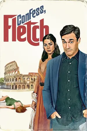 Confess Fletch (2022) Hindi Dubbed Poster