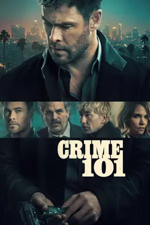 Crime 101 (2026) Hindi Dubbed AMZN Poster