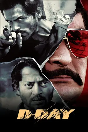 D-Day (2013) Hindi HD Poster