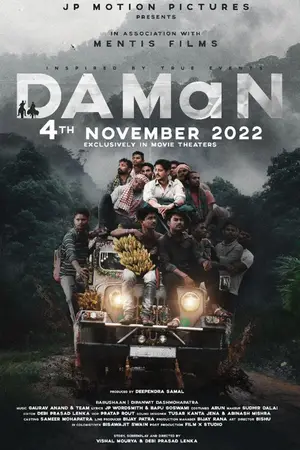 Daman (2022) Hindi Dubbed Poster
