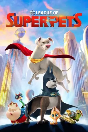 DC League of Super-Pets (2022) Hindi Dubbed Poster