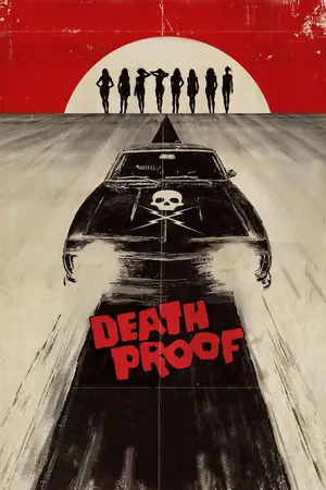 Death Proof (2007) Hindi Dubbed Poster