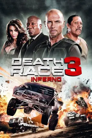 Death Race 3: Inferno (2013) Hindi Dubbed Poster
