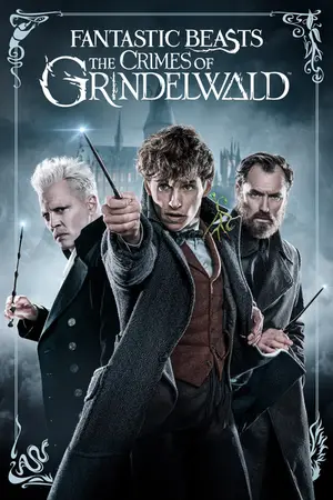 Fantastic Beasts: The Crimes of Grindelwald (2018) Hindi Dubbed Poster