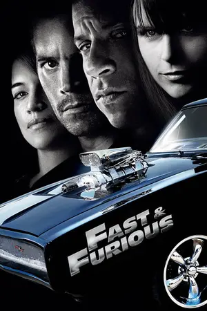Fast and Furious 4 (2009) Hindi Dubbed Poster