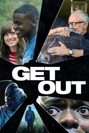 Get Out (2017) Hindi Dubbed Poster
