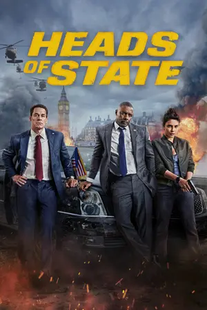 Heads of State (2025) Hindi Dubbed Poster