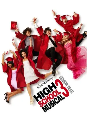High School Musical 3: Senior Year (2008) Hindi Dubbed Poster