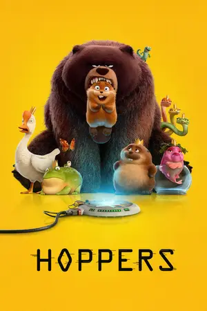 Hoppers (2026) Hindi Dubbed HD JioHotstar Poster