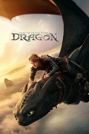 How to Train Your Dragon (2025) Hindi Dubbed AMZN Poster