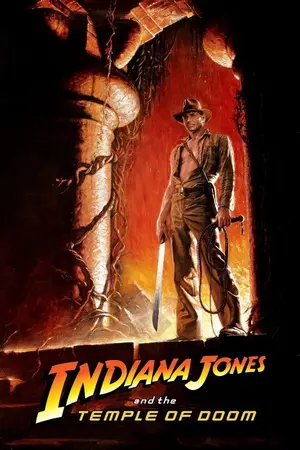 Indiana Jones and the Temple of Doom (1984) Hindi Dubbed Poster