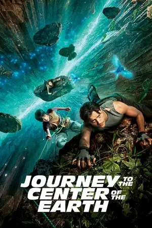 Journey to the Center of the Earth (2008) Hindi Dubbed Poster