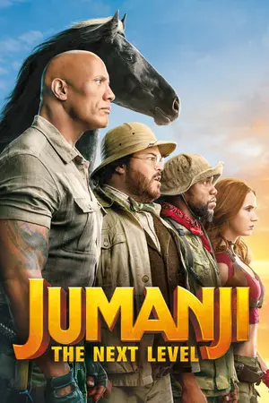 Jumanji: The Next Level (2019) Hindi Dubbed Poster