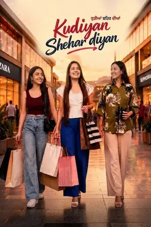 Kudiyan Shehar Diyan (2026) Punjabi HD Poster