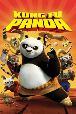 Kung Fu Panda (2008) Hindi Dubbed Poster