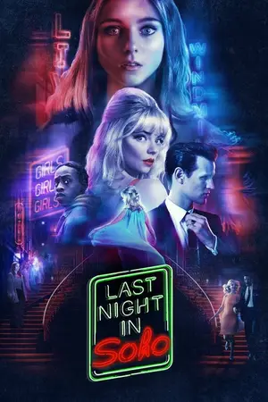 Last Night in Soho (2021) Hindi Dubbed Poster