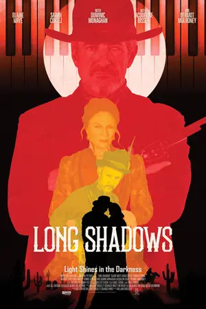 Long Shadows (2025) Hindi Dubbed CAMRip Poster
