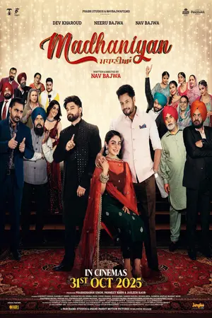 Madhaniyan (2025) Punjabi HD AMZN Poster