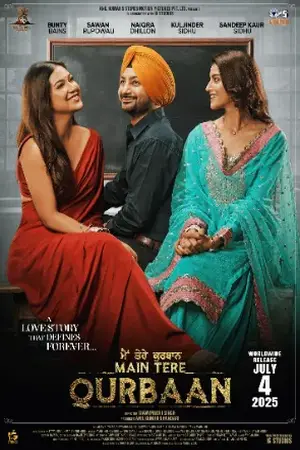 Main Tere Qurbaan (2025) Punjabi HD Poster