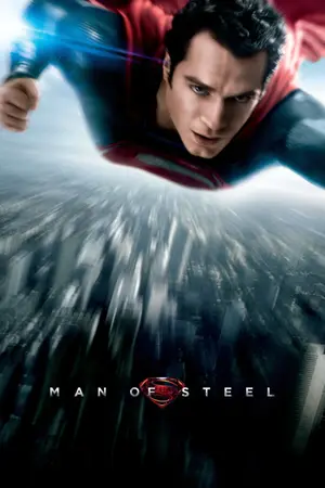 Man of Steel (2013) Hindi Dubbed Poster