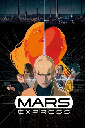 Mars Express (2023) Hindi Dubbed AMZN Poster