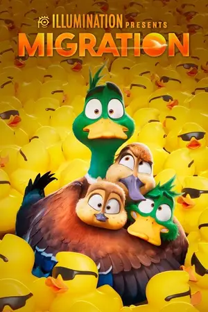 Migration (2023) Hindi Dubbed Poster