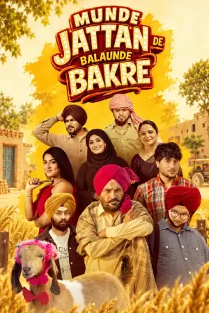 Munde Jattan De Balaunde Bakre (2025) Punjabi HD AMZN Poster