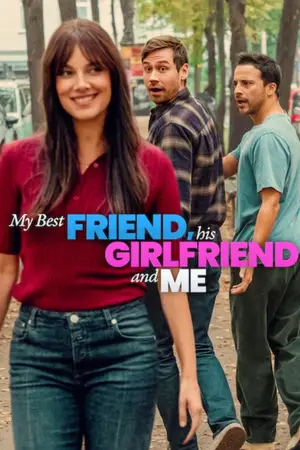 My Best Friend His Girlfriend and Me (2026) Hindi Dubbed Netflix Poster