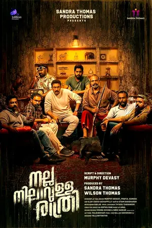 Nalla Nilavulla Rathri (2023) Hindi Dubbed AMZN Poster