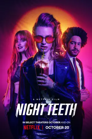 Night Teeth (2021) Hindi Dubbed Netflix Poster