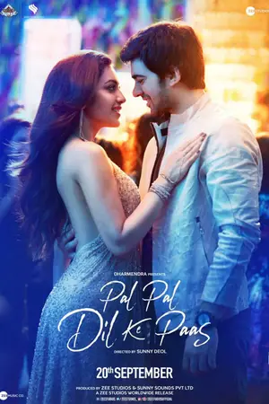 Pal Pal Dil Ke Paas (2019) Hindi HD Poster