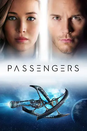 Passengers (2016) Hindi Dubbed Poster
