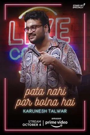 Pata Nahi Par Bolna Hai (2019) Stand Up Comedy Poster