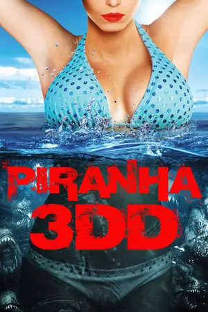 Piranha 3DD (2012) Hindi Dubbed Poster