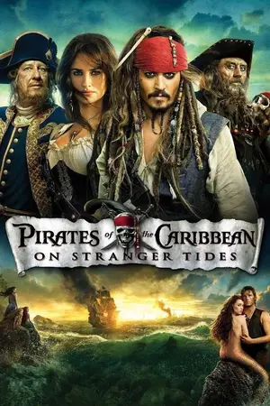 Pirates of the Caribbean 4 (2011) Hindi Dubbed Poster