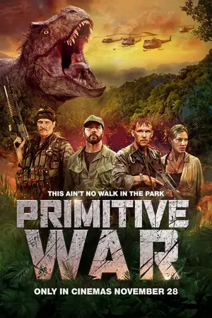 Primitive War (2025) Hindi Dubbed Poster