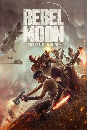 Rebel Moon – Part Two: The Scargiver (2024) Hindi Dubbed Netflix Poster