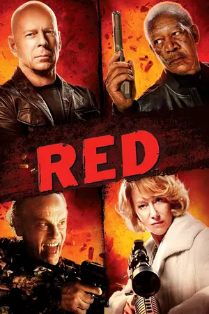 RED (2010) Hindi Dubbed Poster