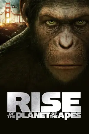 Rise of the Planet of the Apes (2011) Hindi Dubbed Poster