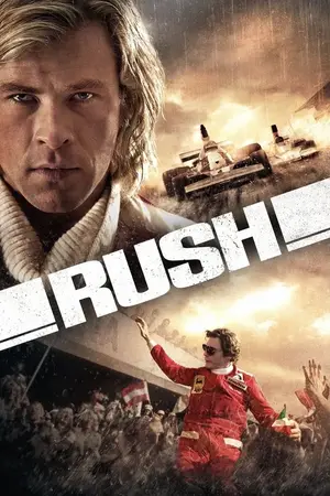 Rush (2013) Hindi Dubbed JioHotstar Poster