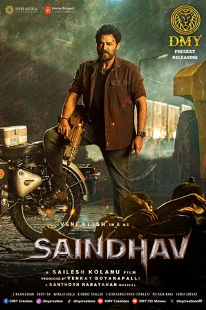 Saindhav (2024) Hindi Dubbed Poster